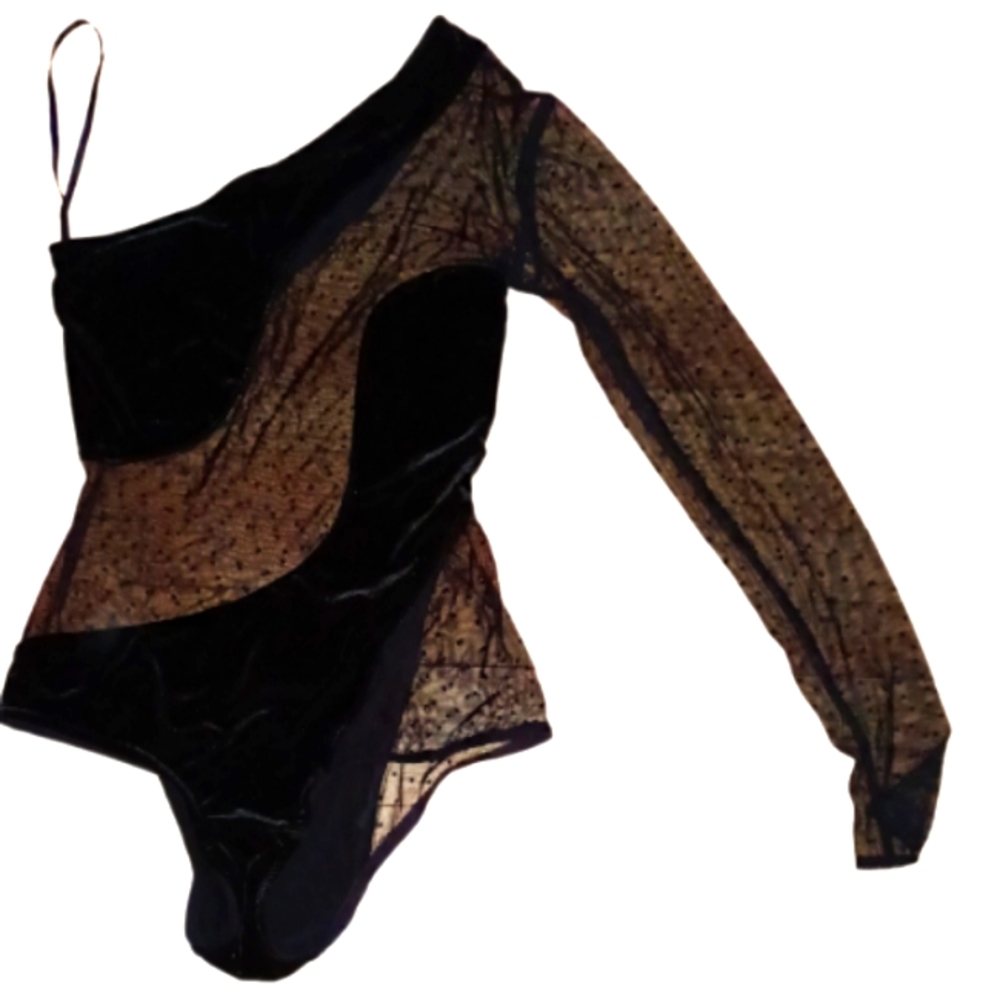 BAO TRANCHI SWIRL BODYSUIT